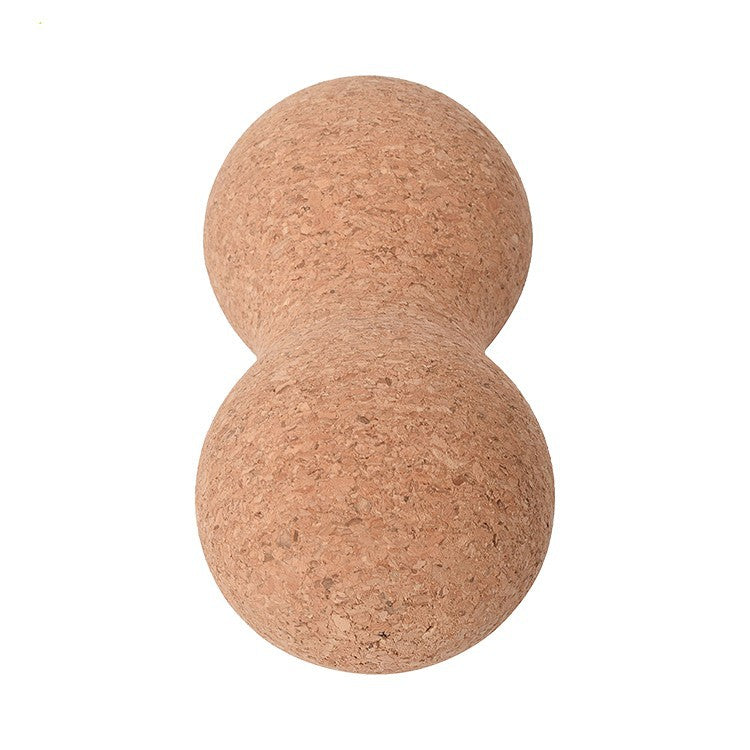 SamadhiYogi Balance: Cork Peanut Ball Yoga Pillar - Happygadgetplaza2023